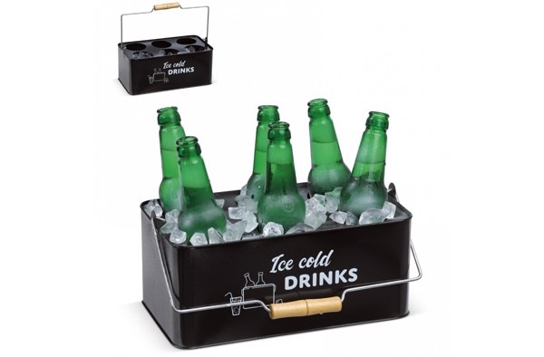 Drink cooling tray
