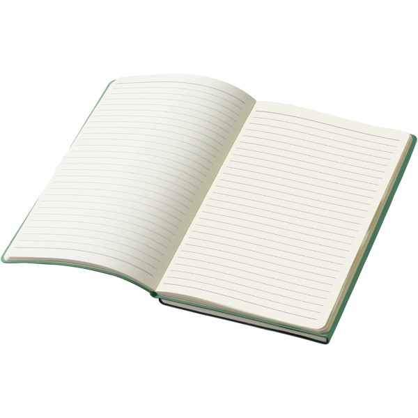 Zápisník s měkkou obálkou A5 Doppio - Černá / Zelená