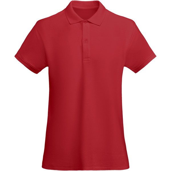 Prince organic cotton short sleeve women's polo - Red / M