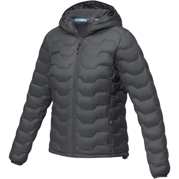 Petalite women's GRS recycled insulated down jacket - Storm Grey / XS