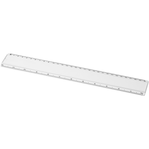 Ellison 30 cm plastic insert ruler - White