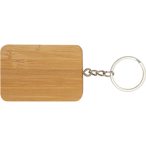 Reel 6-in-1 retractable bamboo key ring charging cable