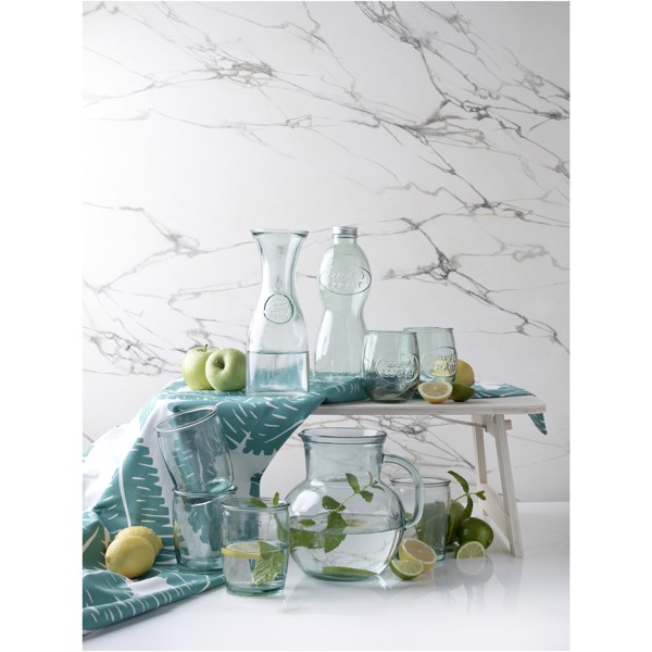 Fresco recycled glass carafe