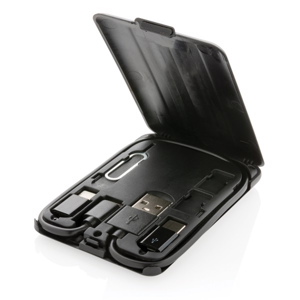 Multifunctional 5W wireless charging travel card