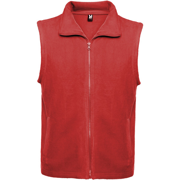 Bellagio unisex fleece bodywarmer - Red / 2XL