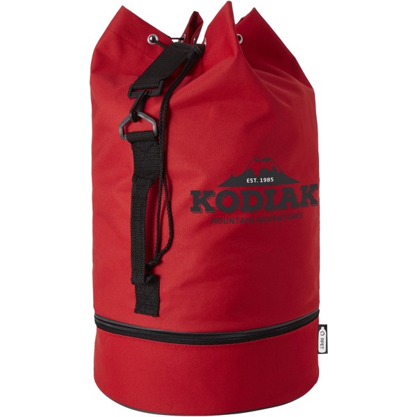 Retrend RPET sailor duffel bag 35L - Red