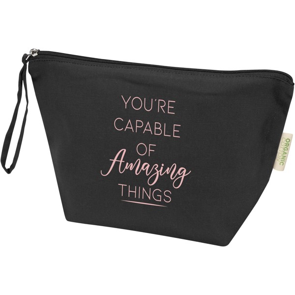 Odisha 180 g/m² OCS organic large accessory pouch 3L - Black