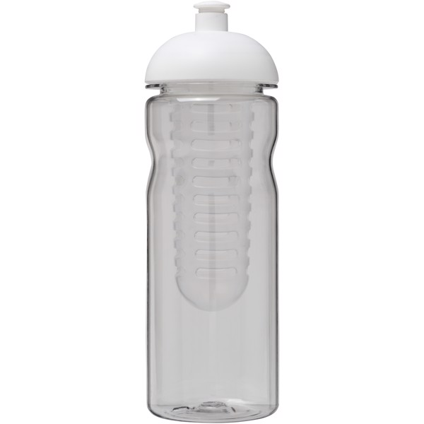 H2O Active® Base Tritan™ 650 ml dome lid bottle & infuser - Transparent / White