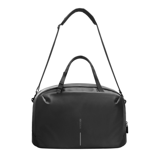 Urban Water Resistant Weekend Bag - Black / Grey