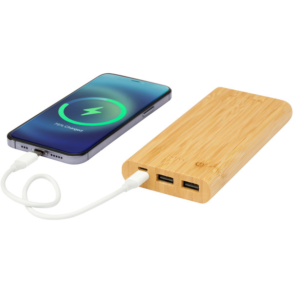 Tulda 10.000 mAh bamboo power bank