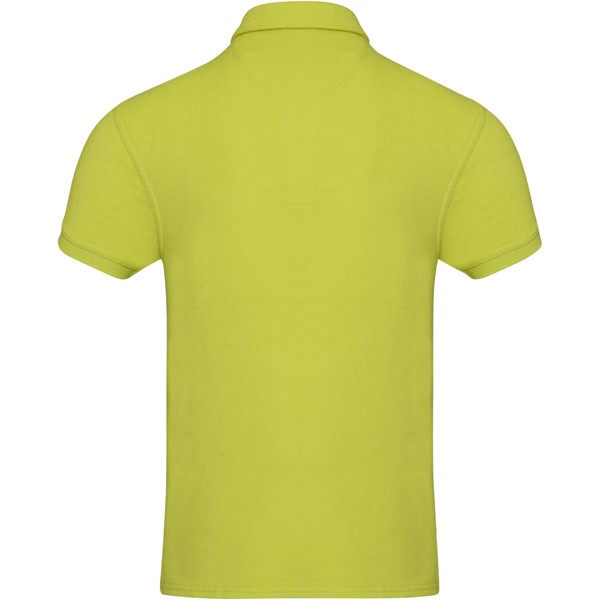 Akoya GRS recycled terry unisex polo - Lime / 2XS