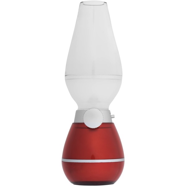 Hurricane lantern light with blow sensor