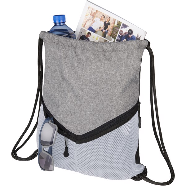 Voyager Sportbeutel - weiss / grau