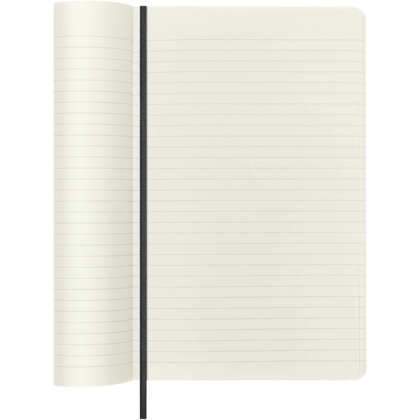 Moleskine 100% VEGEA® Boa L soft cover notebook - ruled - Black