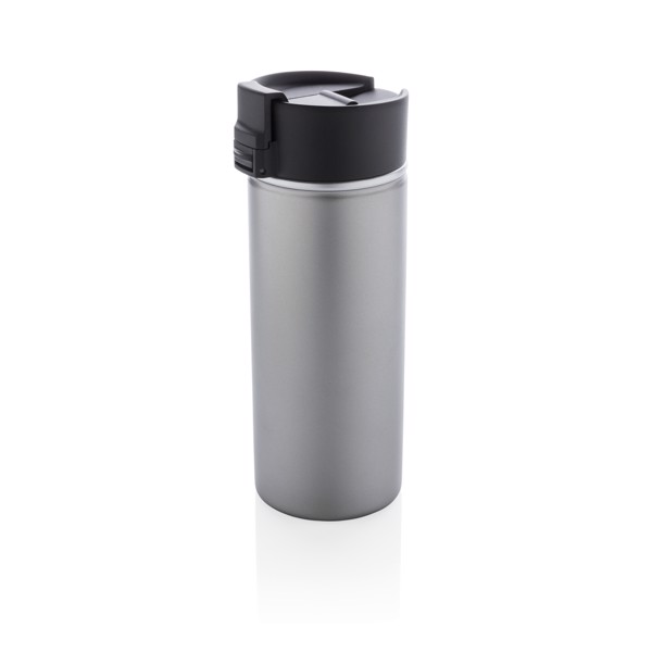 Bogota vacuum coffee mug with ceramic coating - Grey