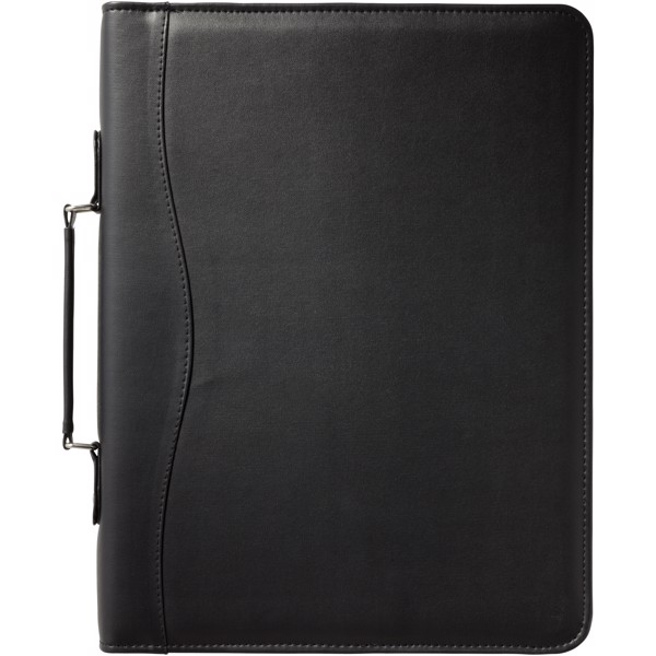 Ebony A4 briefcase portfolio - Black