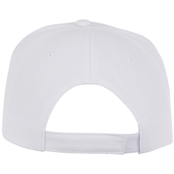 Hades 5 panel cap - White