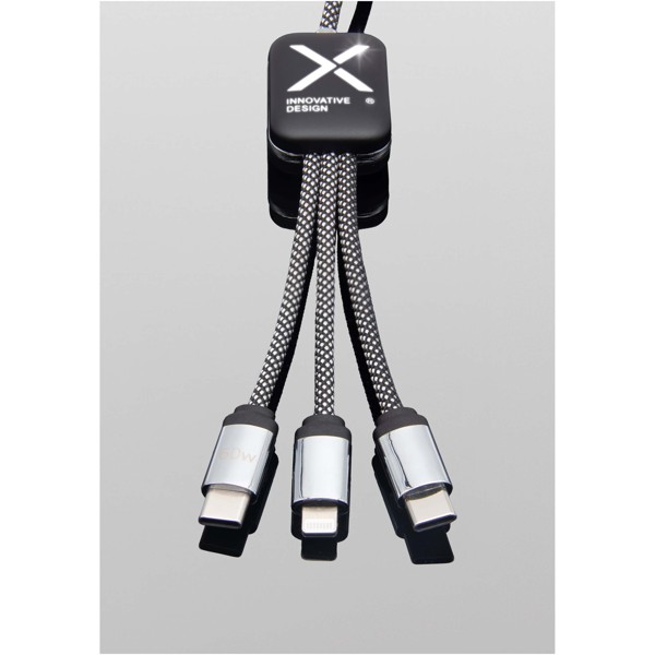 SCX.design C33 60W Type-C charging cable with dual light-up logo