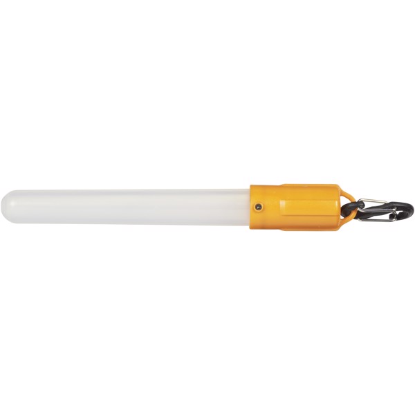 Fluo LED glow stick with clip - Yellow