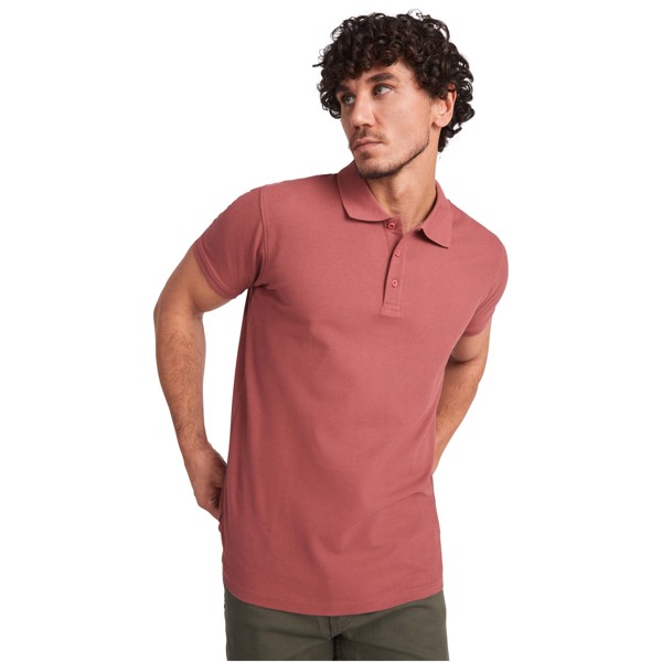Star short sleeve men's polo - Rossette / XS