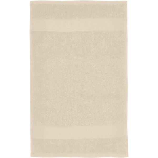 Sophia 450 g/m² cotton towel 30x50 cm - Beige