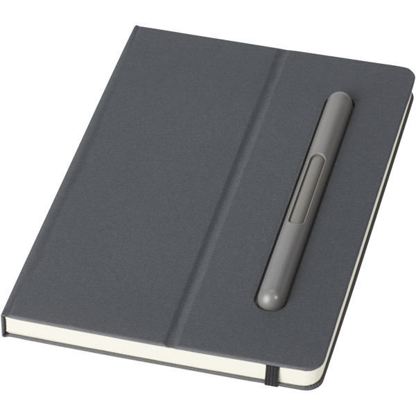 Skribo ballpoint pen and notebook set - Grey