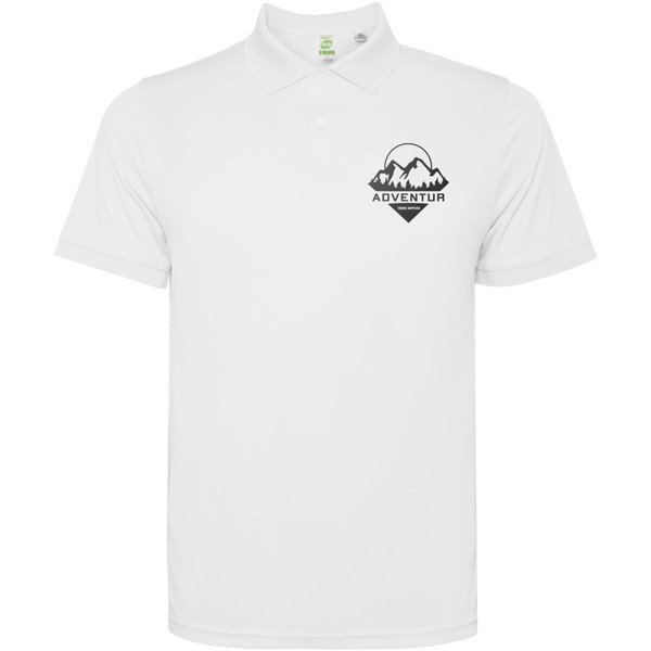 Tormo short sleeve men's polo - White / S