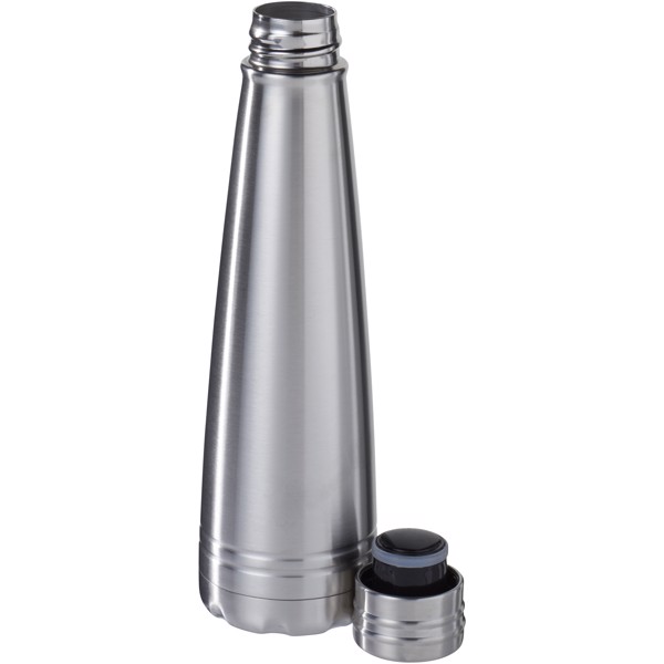 Duke 500 ml copper vacuum insulated water bottle - Silver