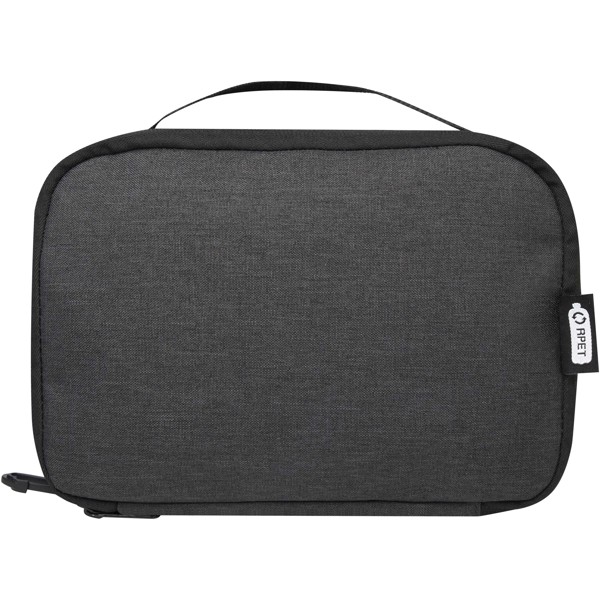 Ross GRS RPET tech pouch 1L - Heather Charcoal
