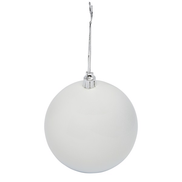 Nadal christmas bauble - White