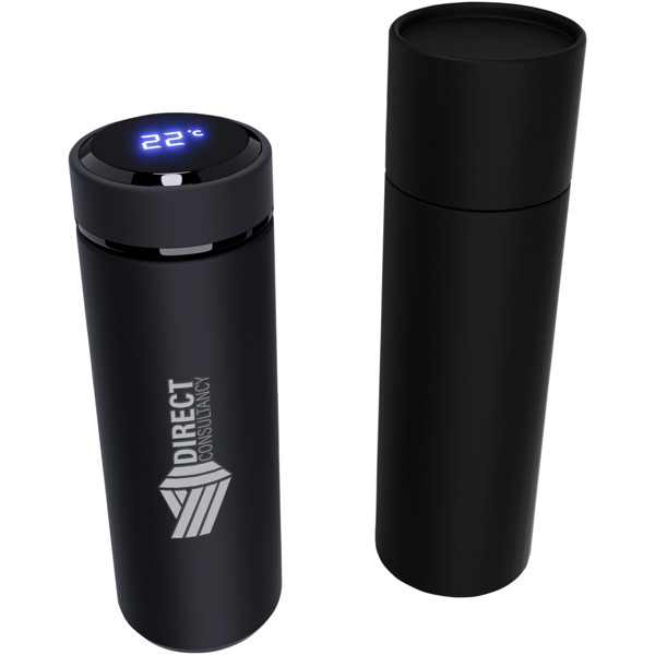 SCX.design D10 insulated smart bottle - Black