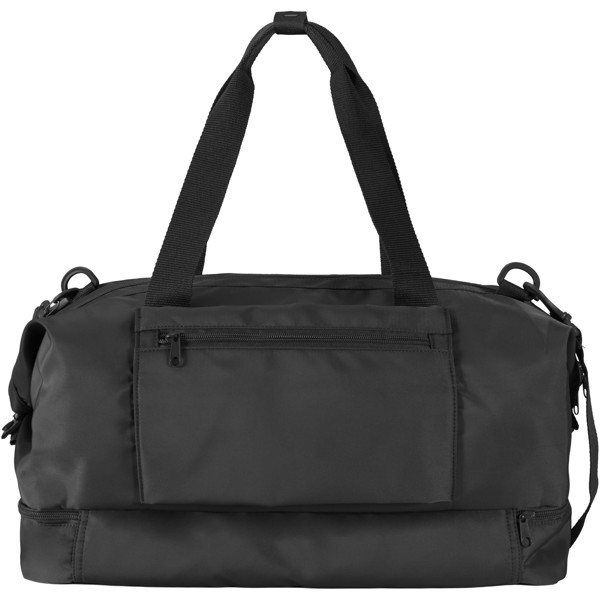 Trip Aware™ recycled travel duffel bag 42L - Black