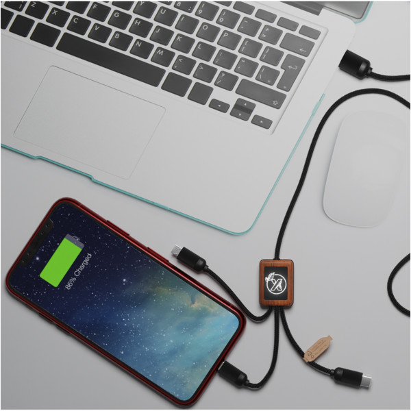 SCX.design C29 3-in-1 bamboo cable