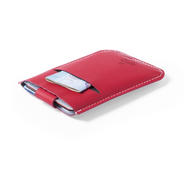 Card Holder Serbin - Grey