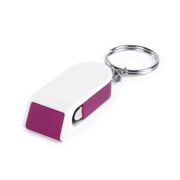 Holder Keyring Satari - White