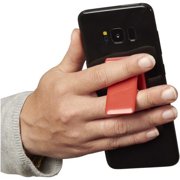 Držák / stojan na telefon Prone - Červená s efektem námrazy