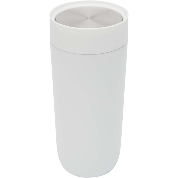 Camden 350 ml RCS certified stainless steel tumbler with ceramic lining - White