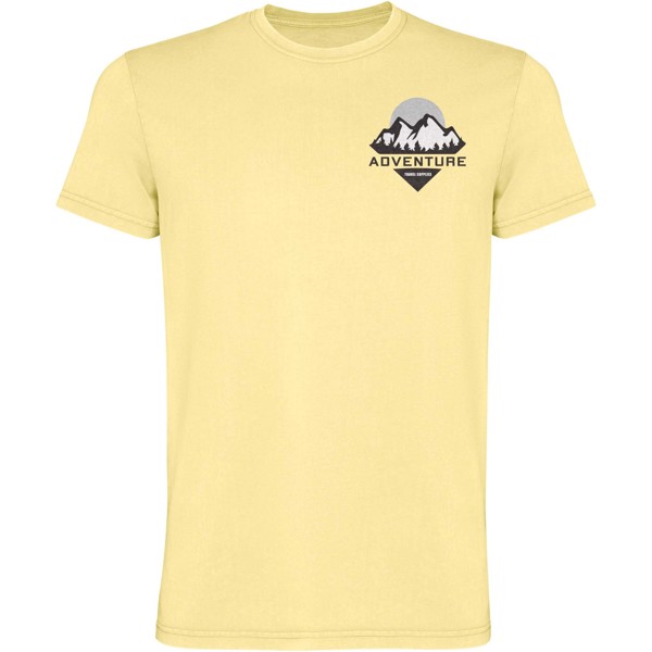 Corgi short sleeve men's t-shirt - Yellow / roly-S