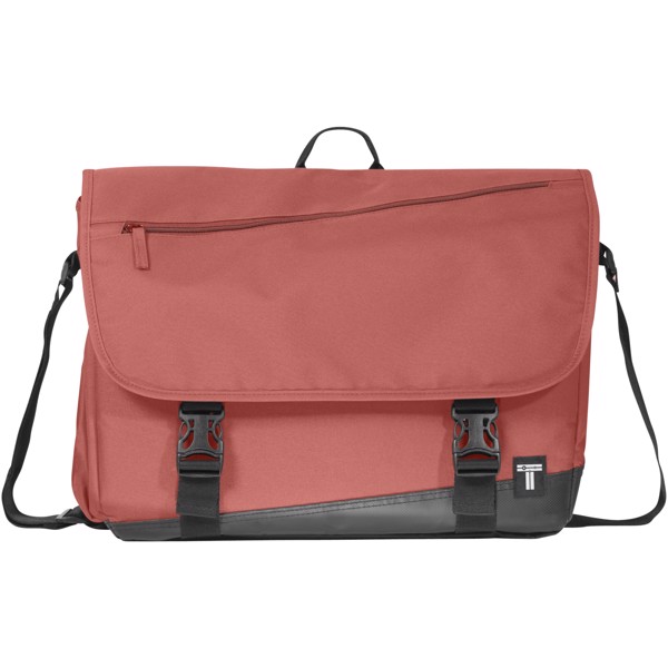 Aktovka Daily na notebook 15" - Červená s efektem námrazy