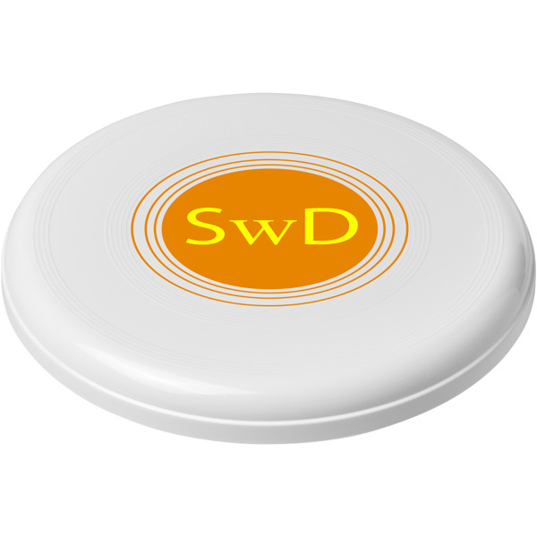 Max plastic dog frisbee - White