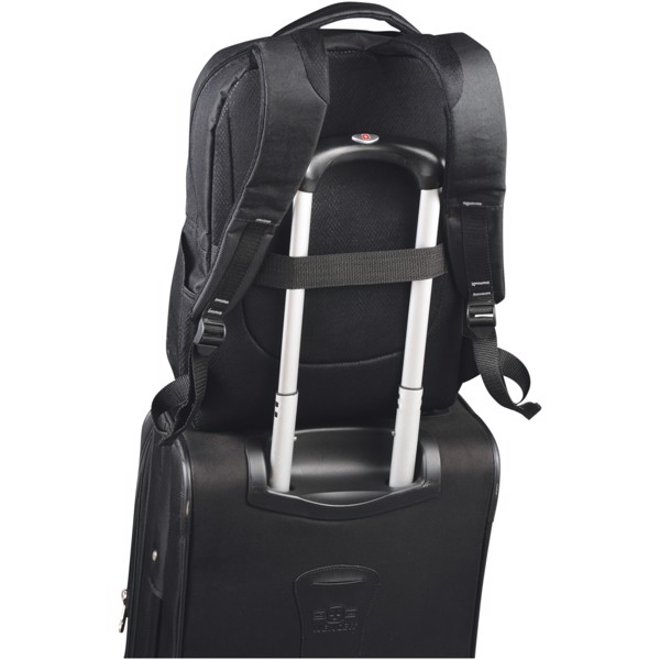 Vault RFID 15\" laptop backpack 16L - Black