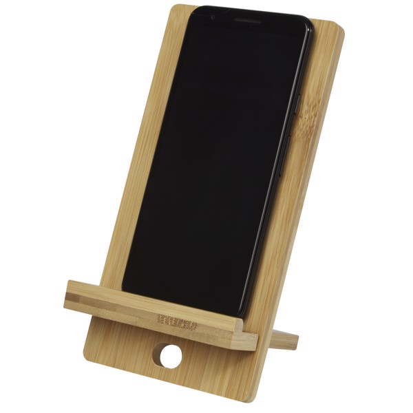 Soporte de bambú para teléfono "Dipu"