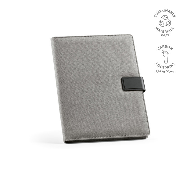 Tolstoy A4 Folder - Dark grey