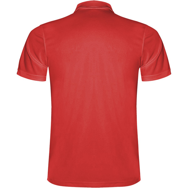 Monzha short sleeve kids sports polo - Red / 8