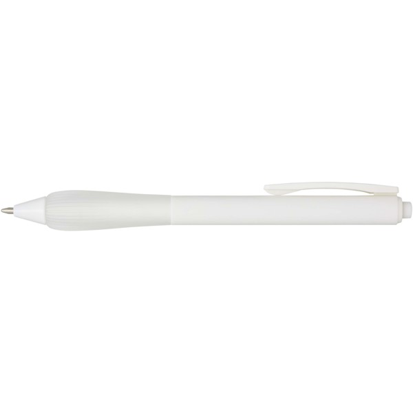 Lorena RABS ballpoint pen (blue ink) - Transparent White