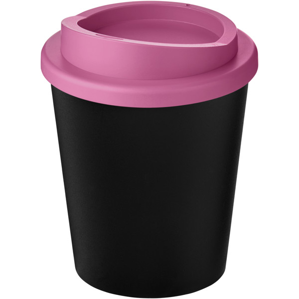 Americano® Espresso Eco 250 ml recycled tumbler - Black / Magenta