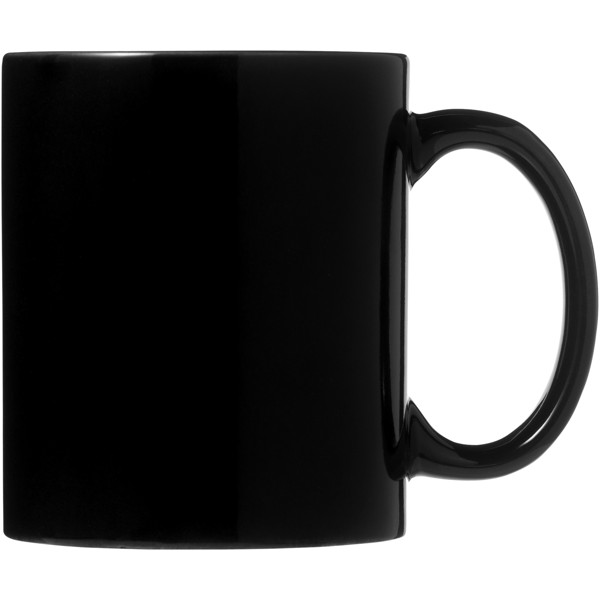 Santos 330 ml ceramic mug - Black