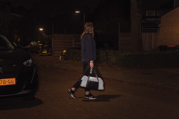 AWARE™ RPET Reflective weekend bag