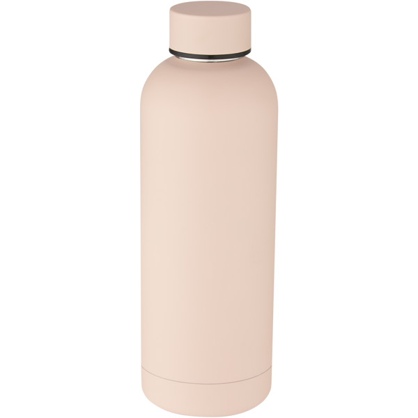 Spring 500 ml copper vacuum insulated bottle - Pale Blush Pink