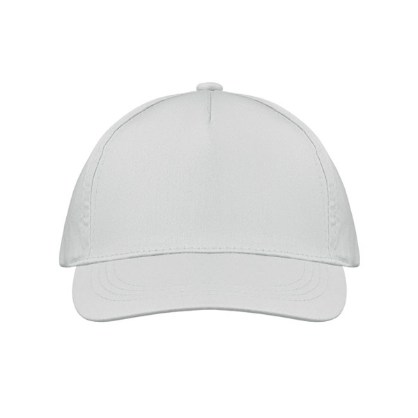 5 panel baseball cap Buzz - White